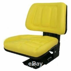 Yellow Tractor Suspension Seat For John Deere 5200 5210 5300 5310 5400 5410 #vd2